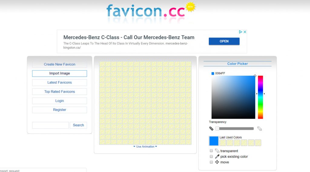 how to make a favicon in fireworks